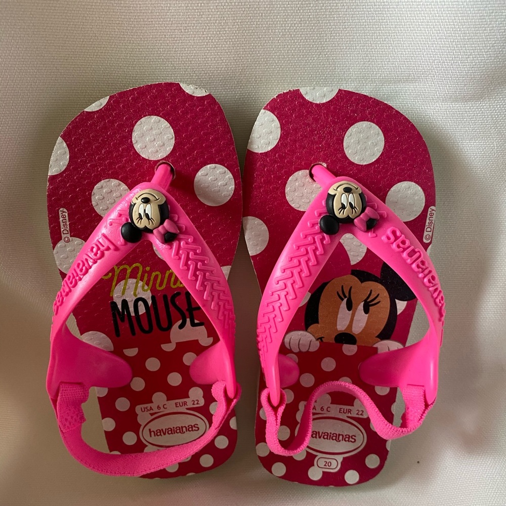 Disney Minnie Mouse Havaianas sandals